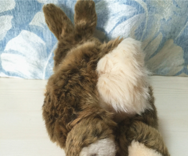 Floppy Brown Hare Plush โ photo 2