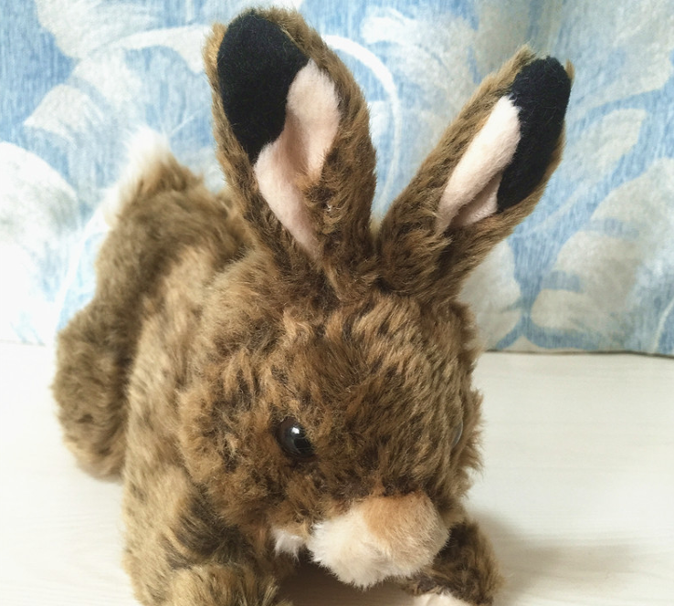 Floppy Brown Hare Plush โ photo 4