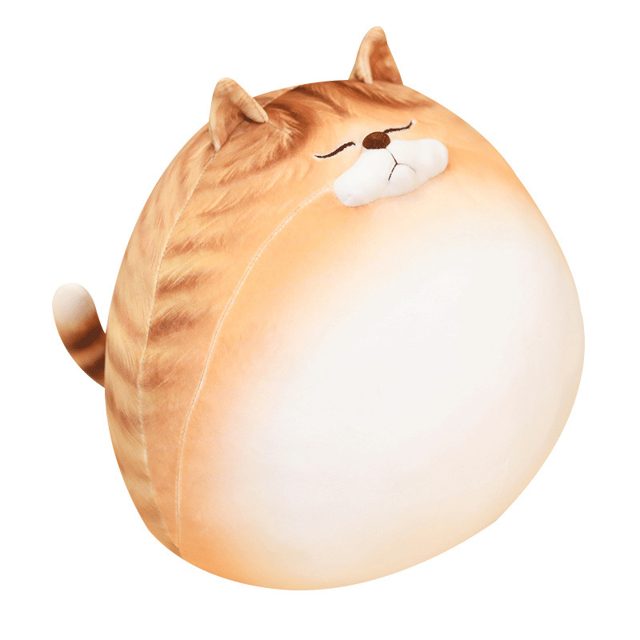 Chonky Sleepy Cat Ball Pillow โ photo 5