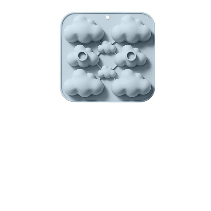 Cloud Silicone Mold, 6 Cavity