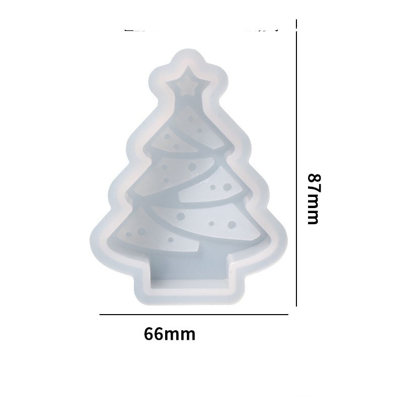 Christmas Tree Silicone Mold for Resin & Candles