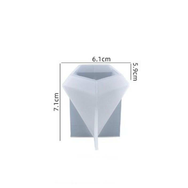 Diamond Gem Silicone Candle & Resin Mold