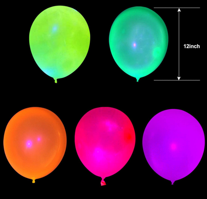 Candy-Color Glow Balloons Party Pack โ photo 5