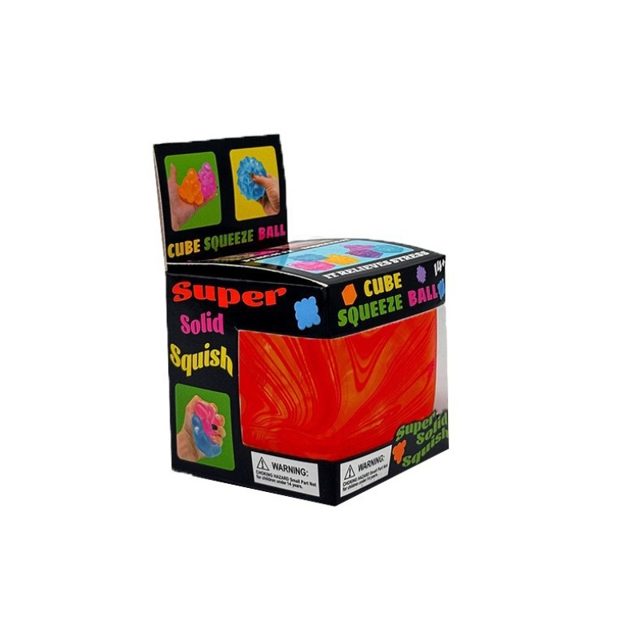 Marbled Candy Cube Squeeze Ball โ photo 3
