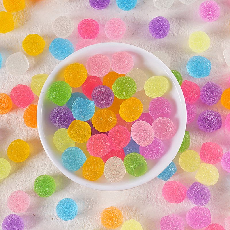Sugar-Coated Jelly Bead Resin Cabochons โ photo 5