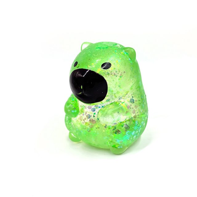 Glitter Galaxy Bear Squeeze Ball β photo 3