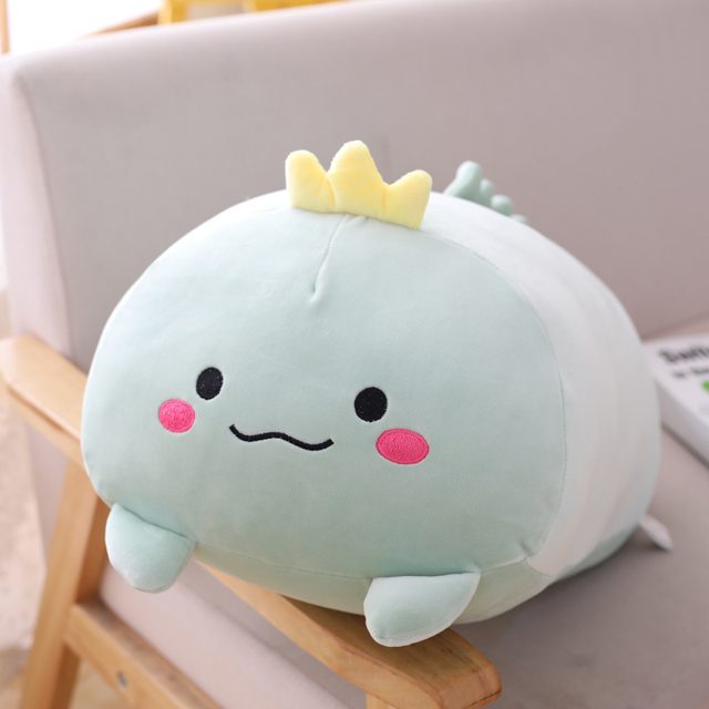 Crowned Dino Loaf Pillow Plush โ photo 3