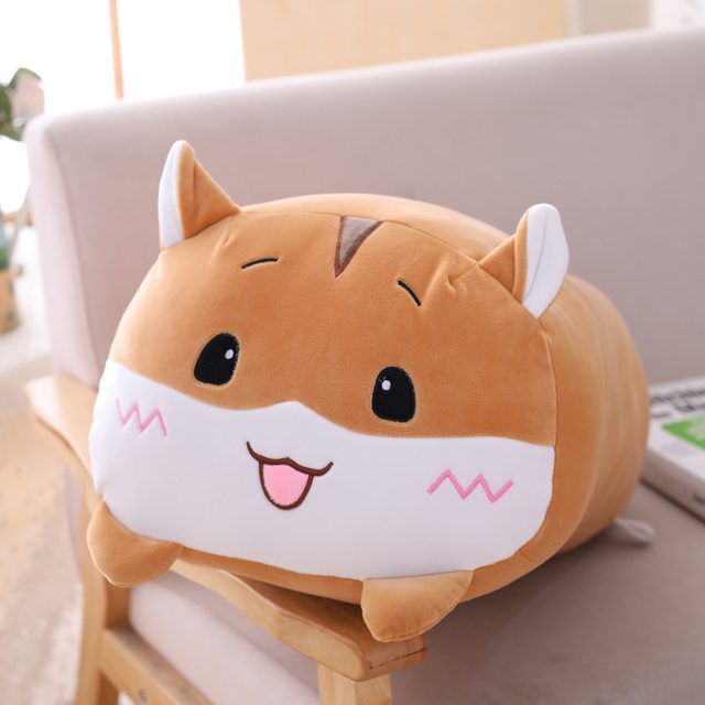 Yellow Hamster Loaf Pillow Plush — photo 3