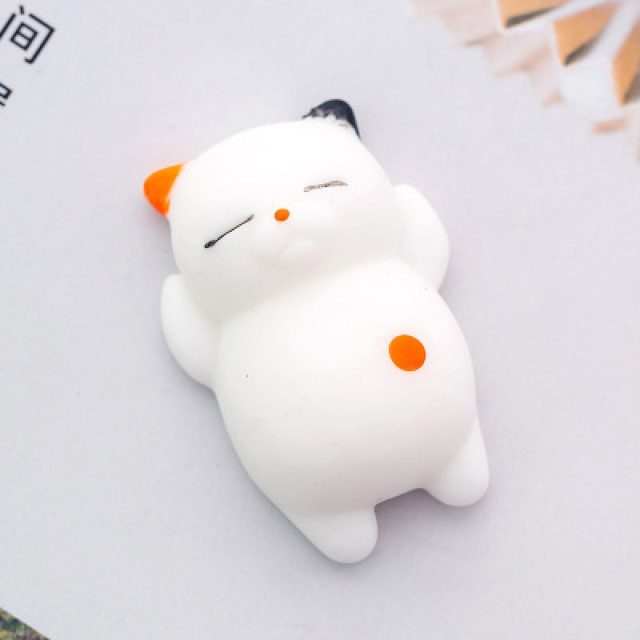 Sleepy Kitty Mochi Squishy