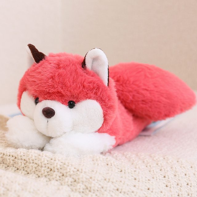 Lounging Rosy Fox Plush