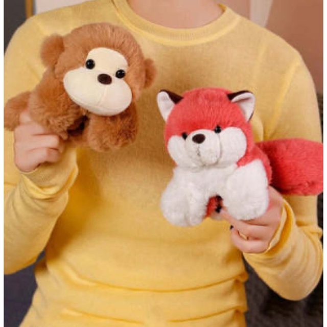 Monkey & Fox Buddy Plush Set