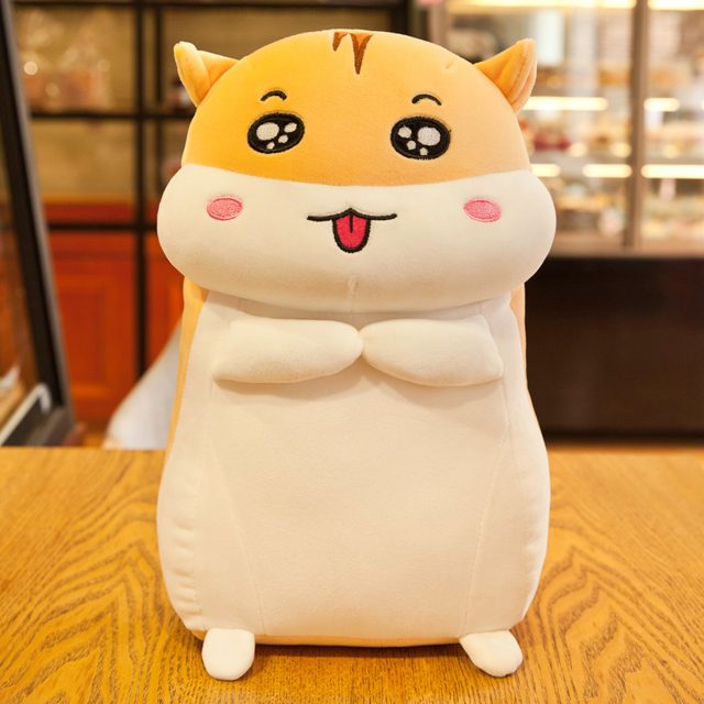 Golden Hamster Plush With Tongue Out