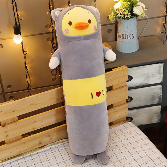Long Bear-Hoodie Body Pillow Plush โ photo 2