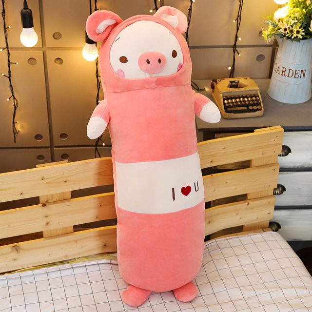 Long Bear-Hoodie Body Pillow Plush โ photo 3