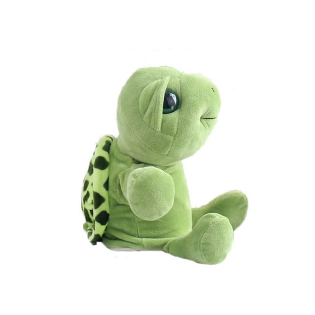 Big-Eyed Green Turtle Plush