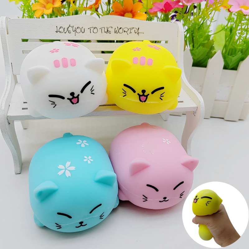 Sakura Kitty Slow-Rise Squishy — photo 2