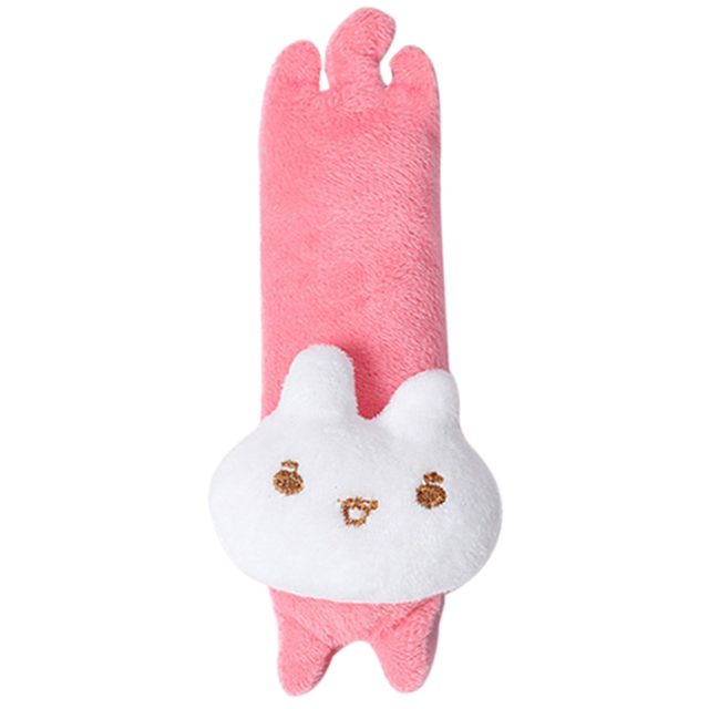 Stretchy Long Pink Bunny Plush