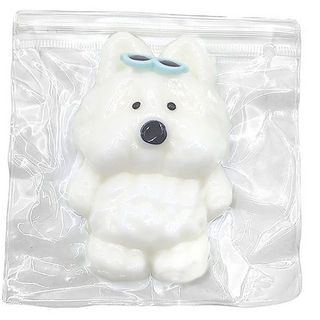 Cool Shades Fuzzy Pup Squishy โ photo 2