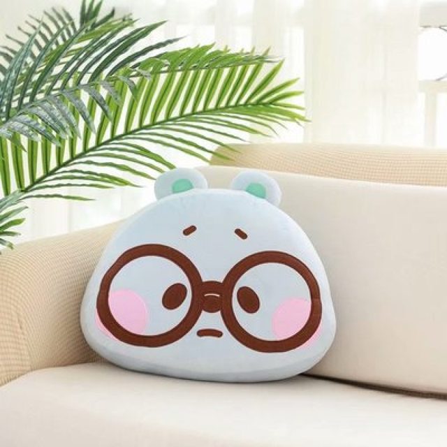 Nerdy Glasses Critter Cushion Plush