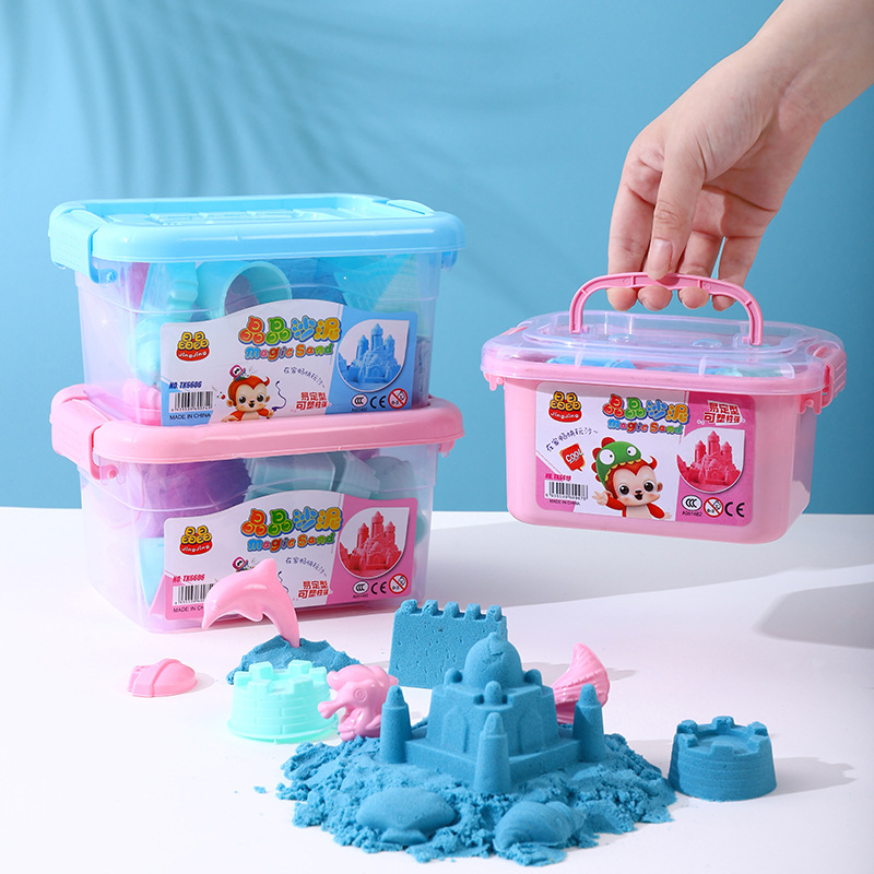 Color-Changing Kinetic Play Sand โ photo 2