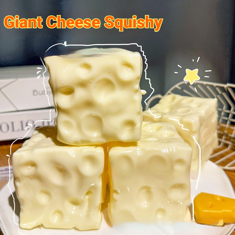 Cheese-Shaped Foam Clay Filler for Slime โ photo 5