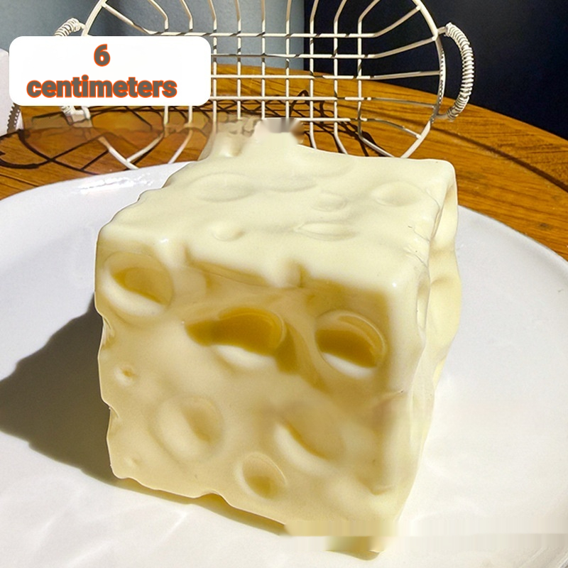 Cheese-Shaped Foam Clay Filler for Slime โ photo 4