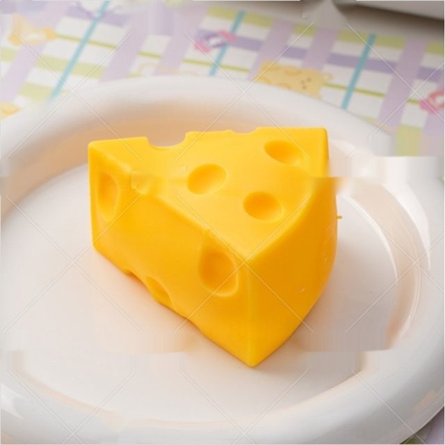 Swiss Cheese Wedge Squishy