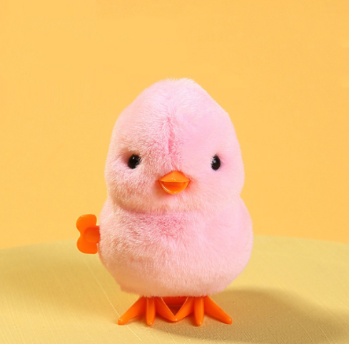 Wind-Up Jumping Duck Toy