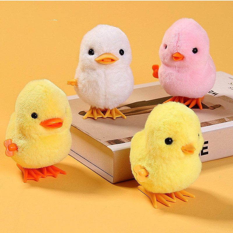 Wind-Up Jumping Duck Toy โ photo 4
