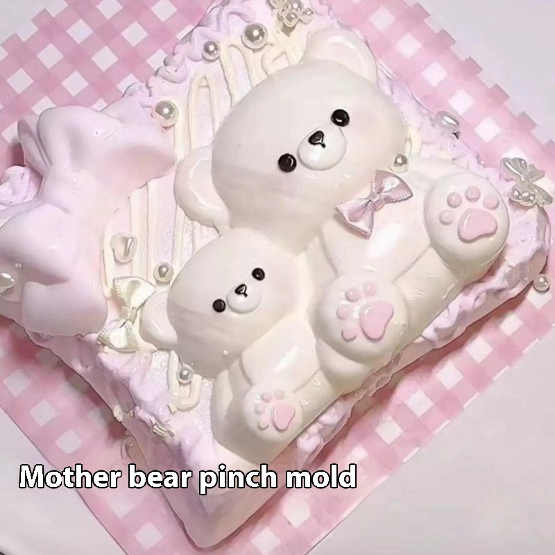 Mama & Baby Bear Silicone Mold
