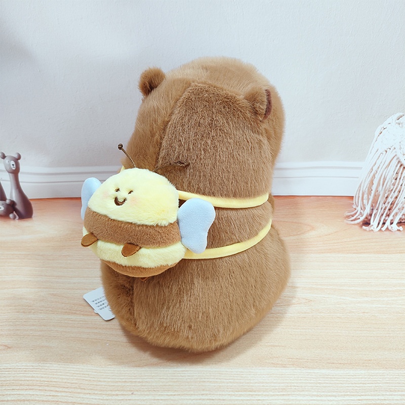 Capybara Plush with Bee Backpack — photo 2