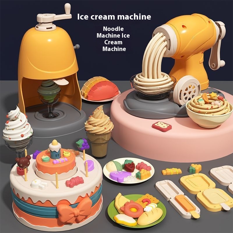 Kids' Clay Noodle Maker Play Set โ photo 2