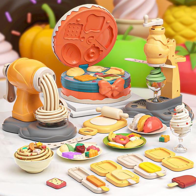 Kids' Clay Noodle Maker Play Set โ photo 3