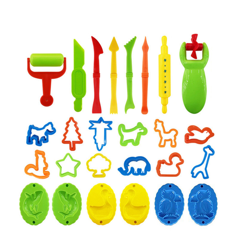 Kids Clay Tools Set, Rollers Cutters & Molds
