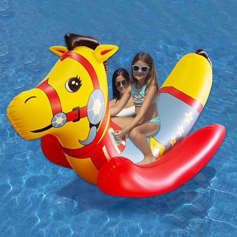 Giant Inflatable Rocking Horse Pool Float