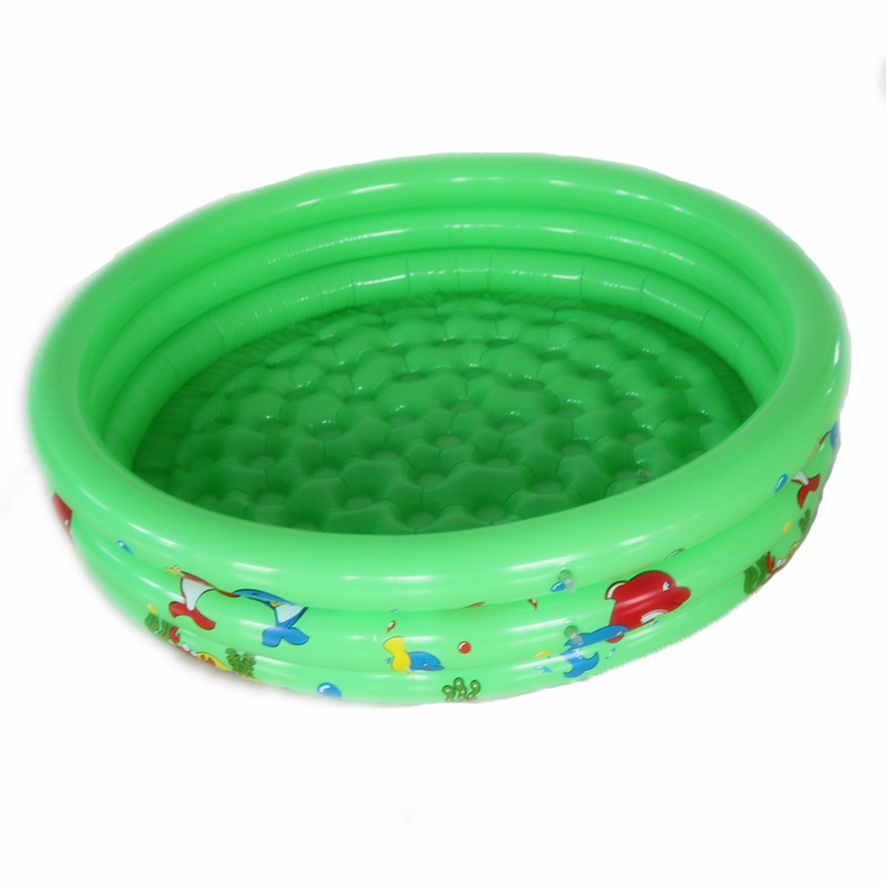 Round Inflatable Baby Pool, Sea Life Print โ photo 2