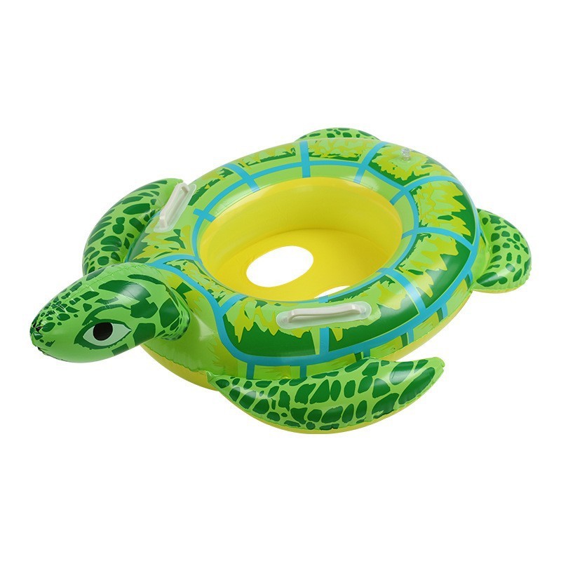 Turtle Baby Swim Seat Float with Handles