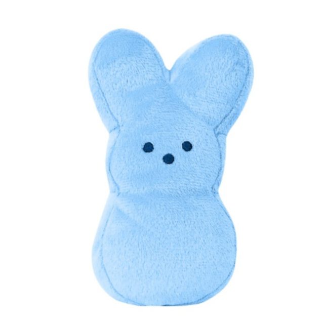 Soft Blue Marshmallow Bunny Plush