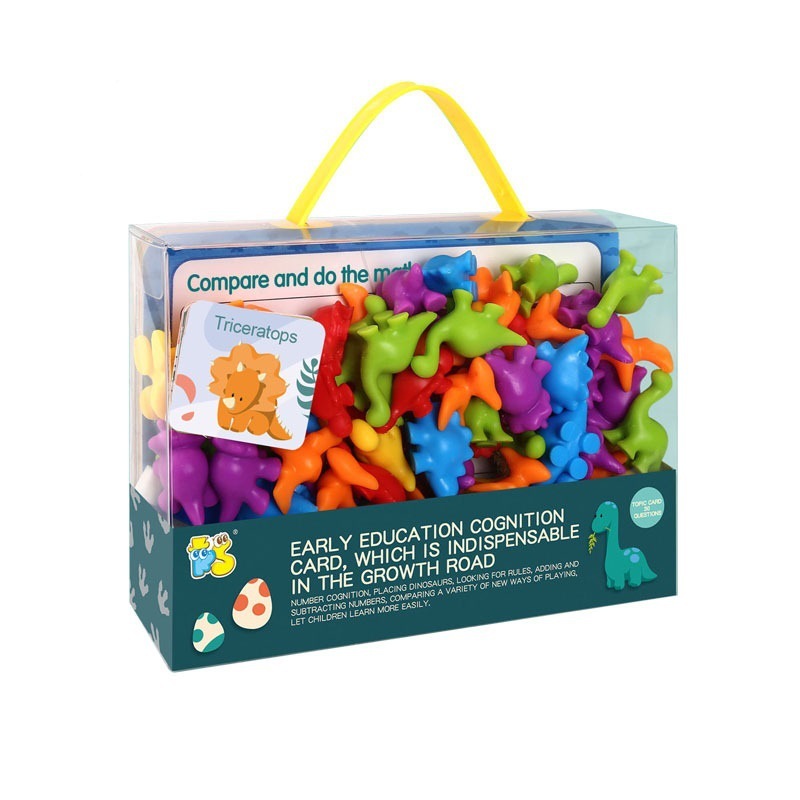Rainbow Dinosaur Counting & Sorting Set