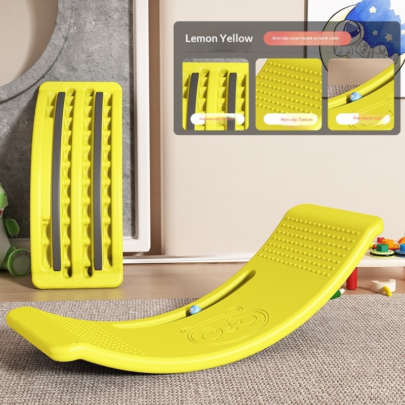 Kids Curved Balance Board (Wobble Rocker) — photo 4