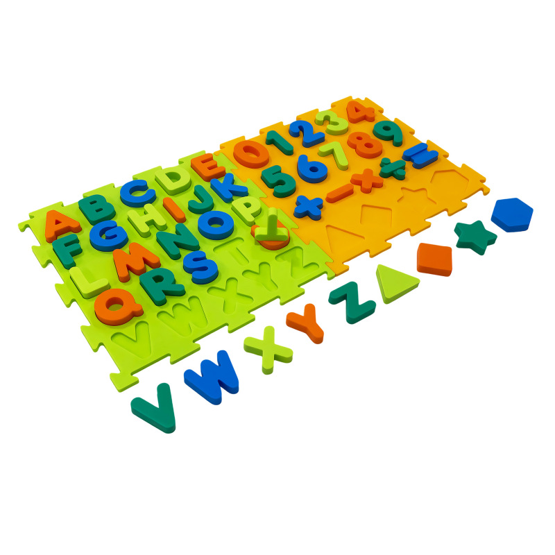 Textured Sensory Floor Tiles Set, Interlocking — photo 3