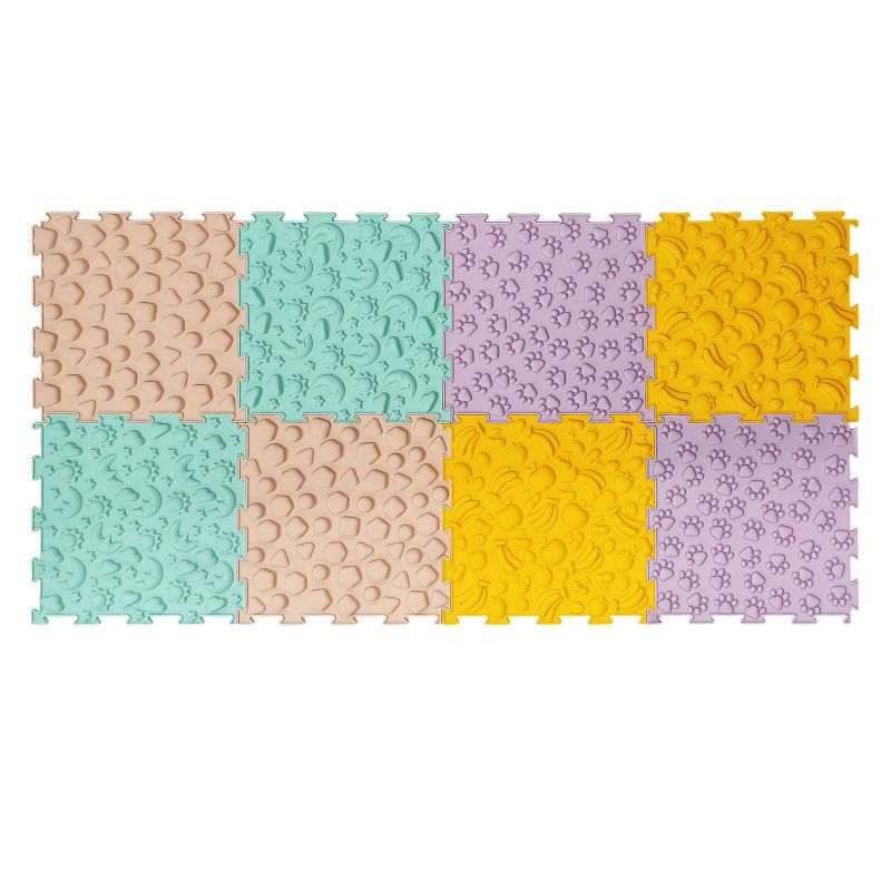 Textured Sensory Floor Tiles Set, Interlocking — photo 6