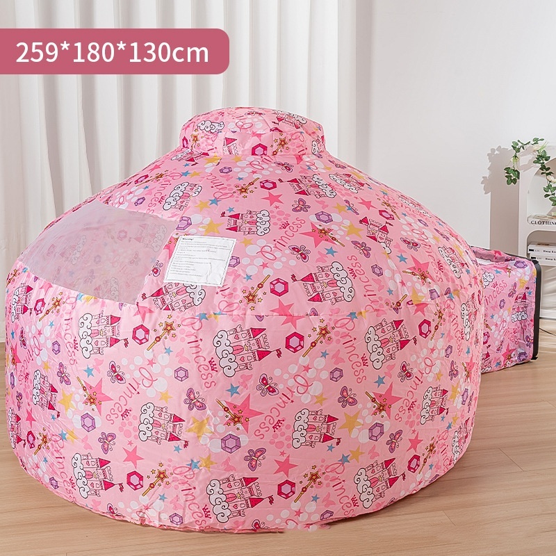Pink Princess Inflatable Play Tent for Kids