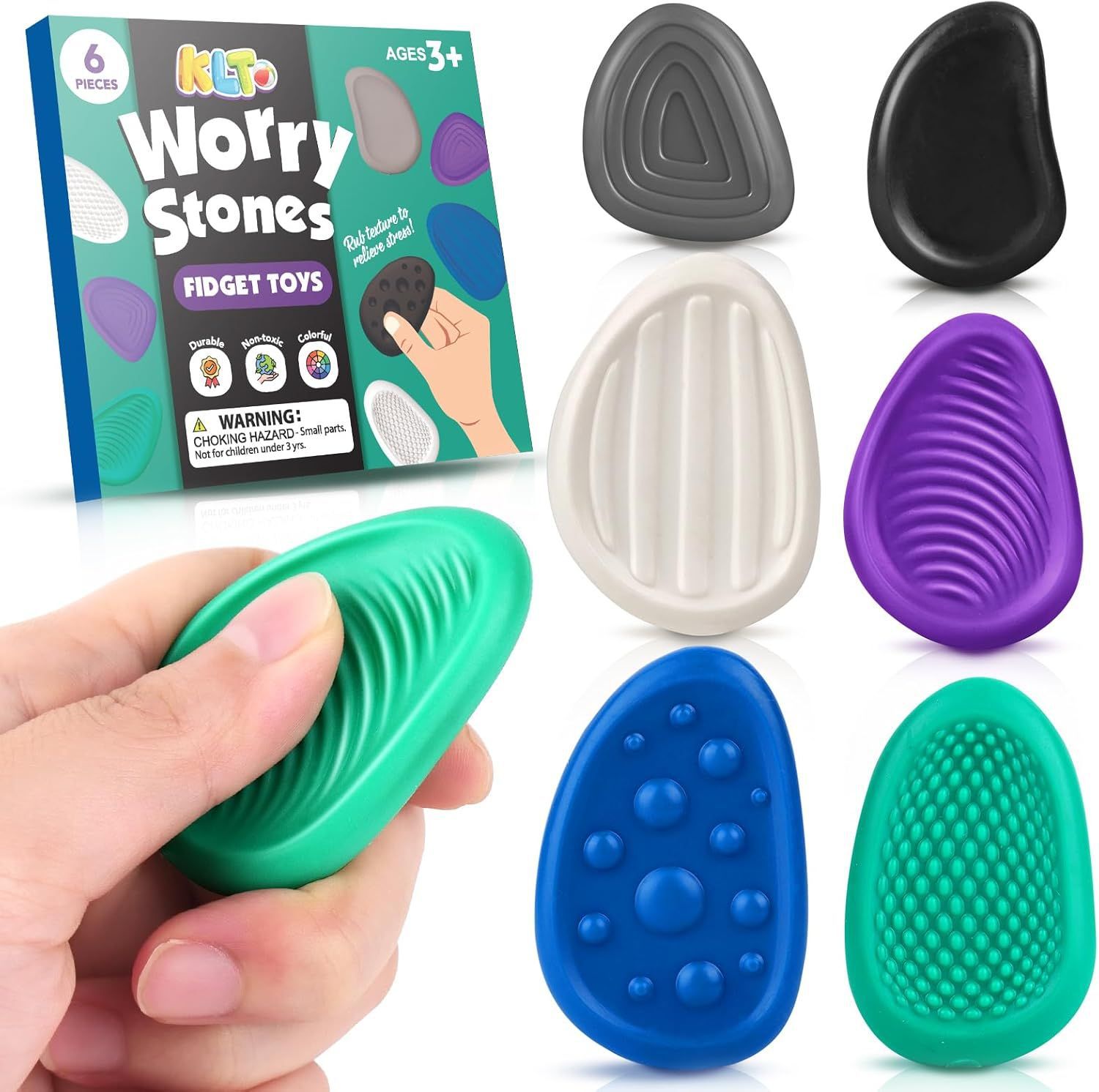 Sensory Stepping Stones Squeeze Toy — photo 4