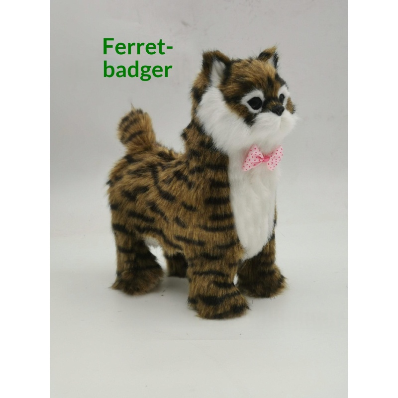 Electronic Walking Tabby Cat Plush — photo 3
