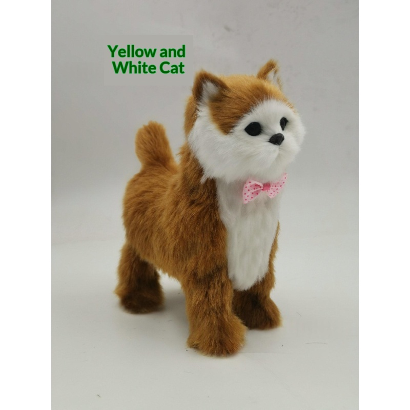 Electronic Walking Tabby Cat Plush — photo 4