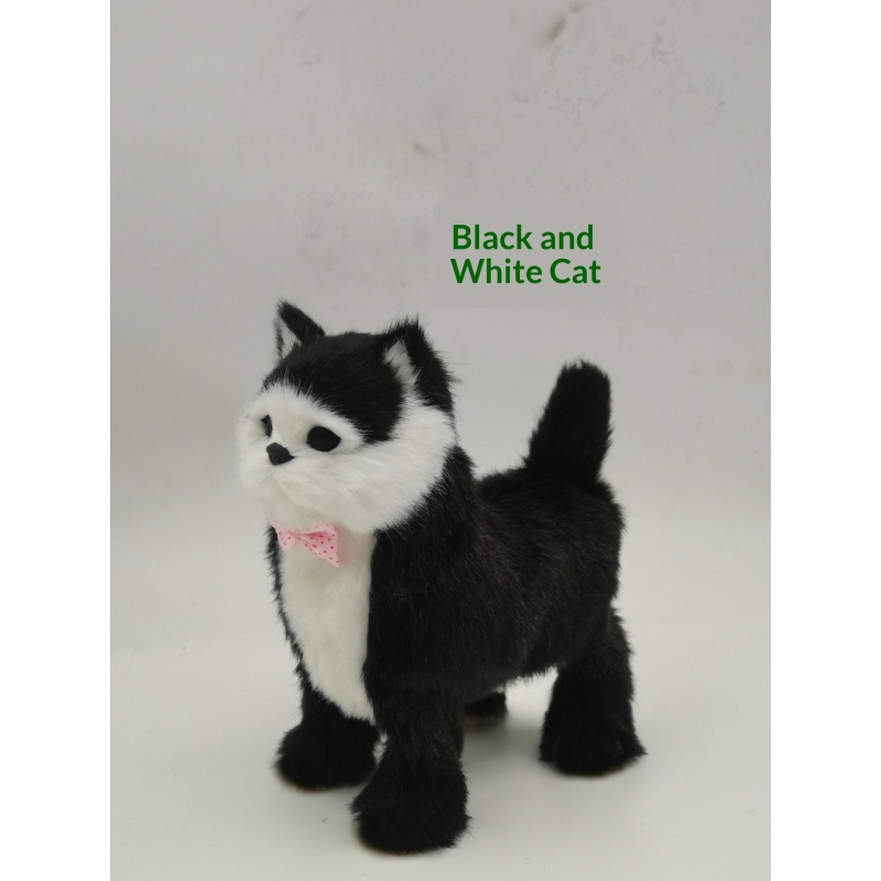 Electronic Walking Tabby Cat Plush — photo 5