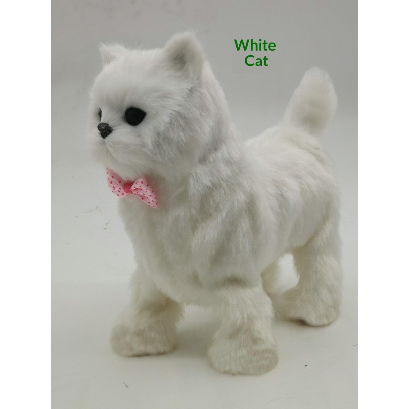 Electronic Walking Tabby Cat Plush — photo 6