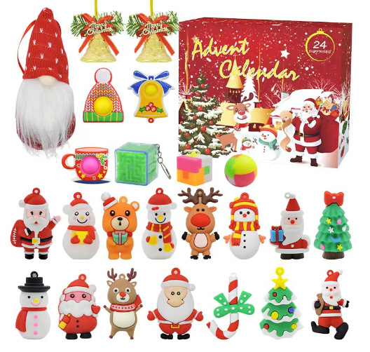 24-Day Christmas Squishy Advent Calendar