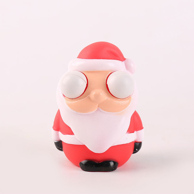 Santa Claus Pop-Eye Squeeze Toy
